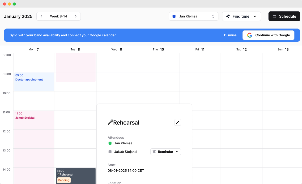 Intelligent Calendar